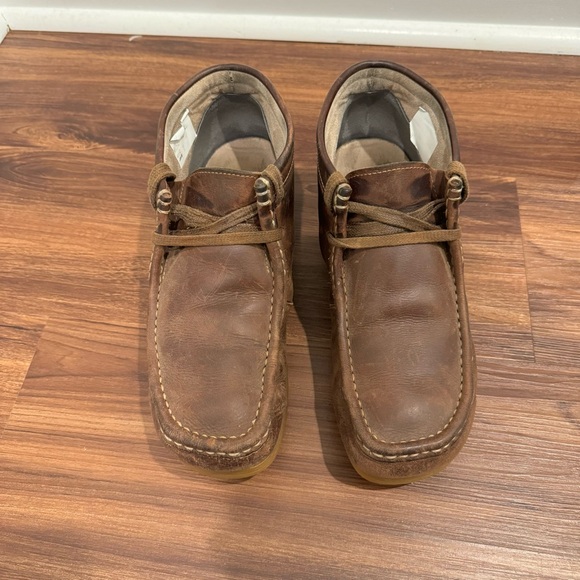 Clarks Wallabees Beeswax Stinson Hi high top Brown size 9 main image 6